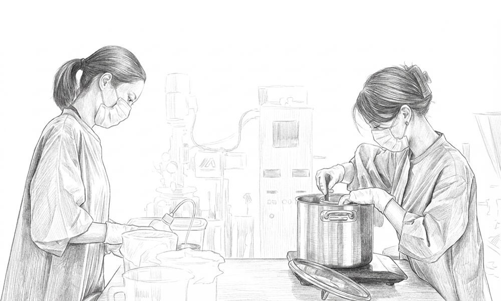 国内工場での製造風景